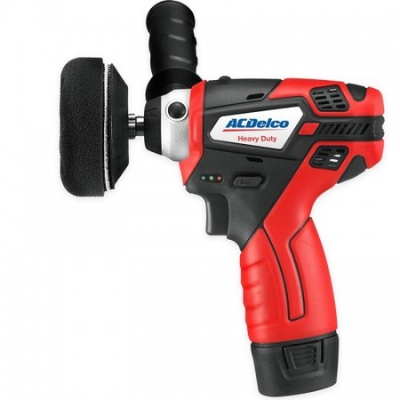 ACDELCO G12 12V Cordless 3" Polisher, 2-Battery Kit w/Accessories ARS1212P